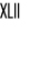 XLII