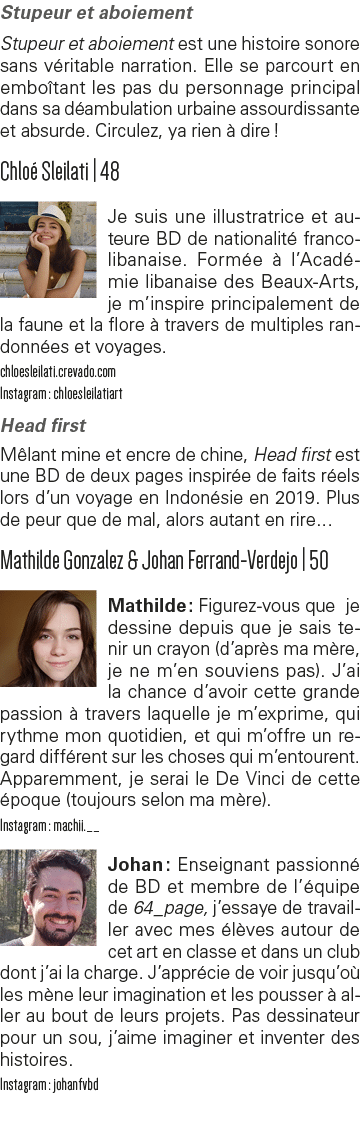 Stupeur et aboiement Stupeur et aboiement est une histoire sonore sans véritable narration  Elle se parcourt en emboî   